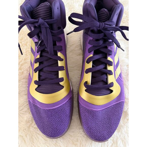 Adidas United By Creativity Boost G28803 purple and gold in size main image 8